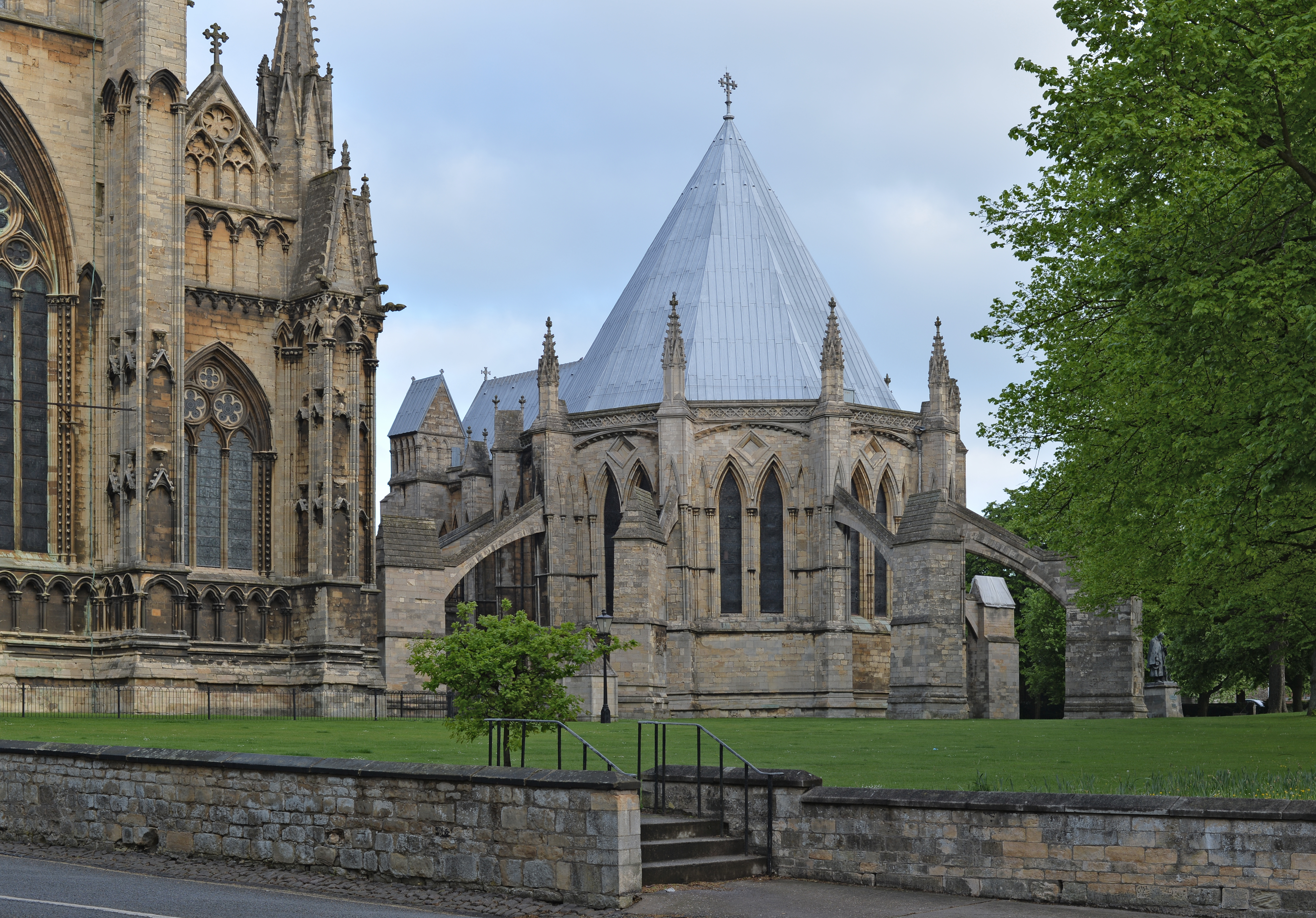 Chapter House External 1 Lincoln Cathedral