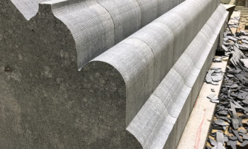 Lincoln Cathedral News - West Front Purbeck Shafts Replaced