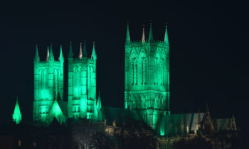 Lincoln Cathedral News - Going green for a great cause
