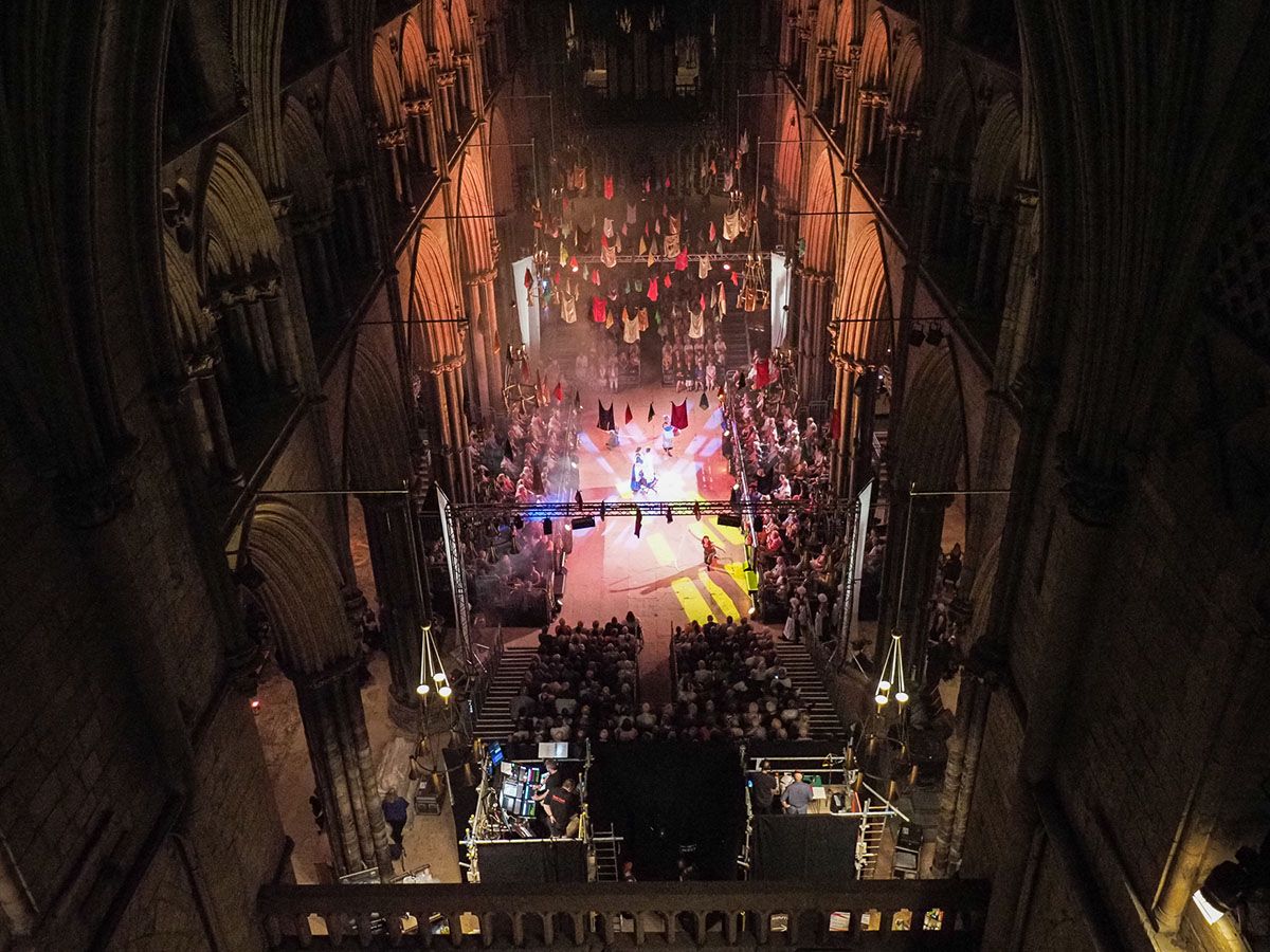 Welcome Return Of Theatre To Lincoln Cathedral - Lincoln Cathedral