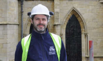 Lincoln Cathedral News - From apprentice to head of masonry – Lincoln Cathedral promotes long-standing employee