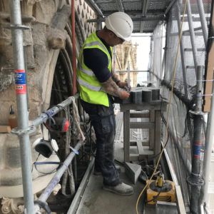 lincoln cathedral staff | Stonemason