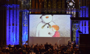 Lincoln Cathedral News - The Snowman returns to Lincoln Cathedral