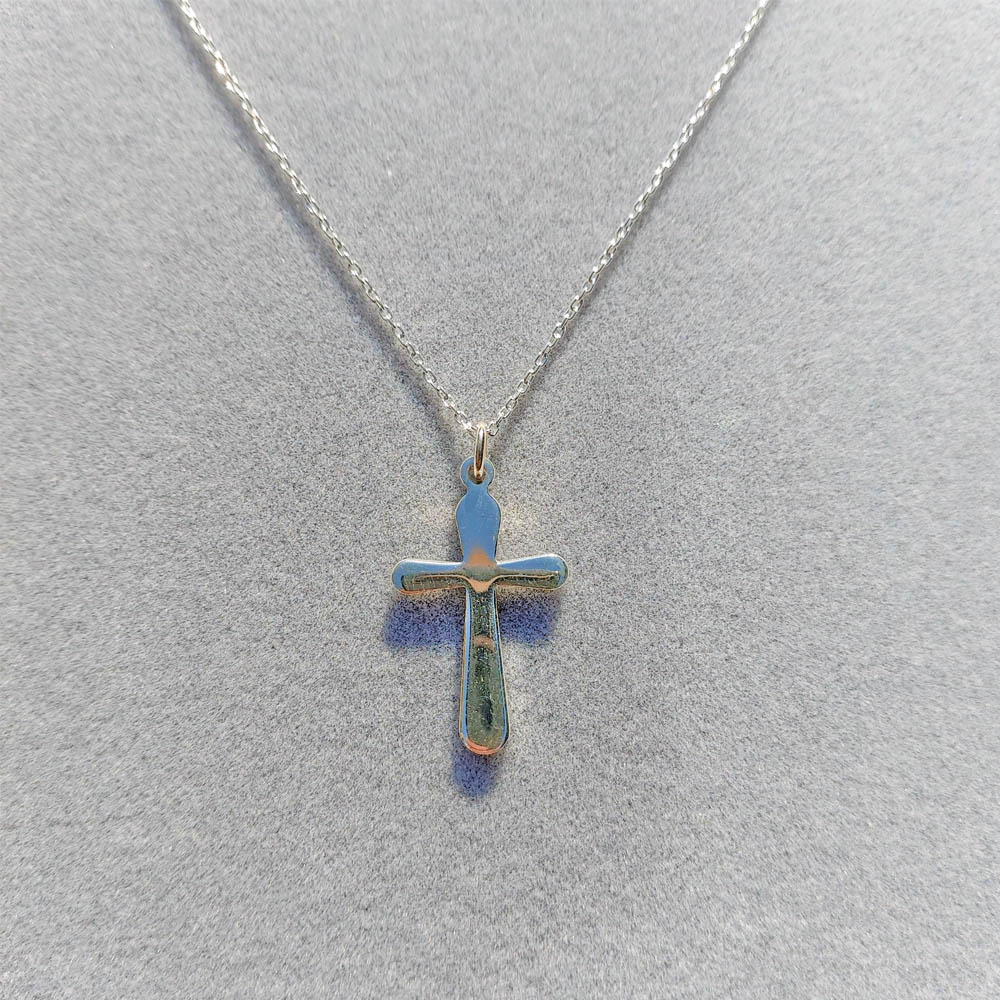 Sterling Silver Simple Cross - Lincoln Cathedral