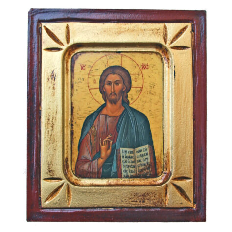 Wooden Icon of Jesus Christ - Lincoln Cathedral