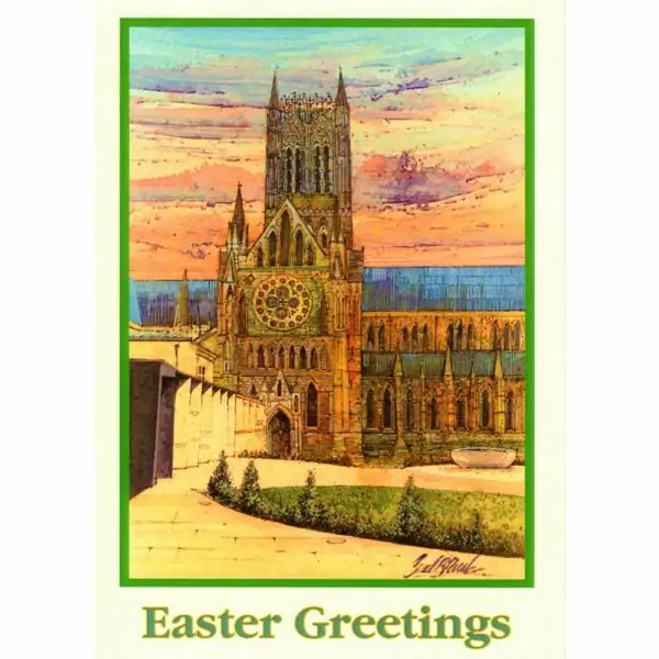 Easter Card "Dean's Green" by Carl R. Paul