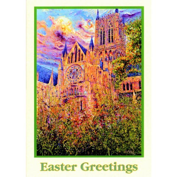 Easter Card "Flower Garden" by Carl R. Paul