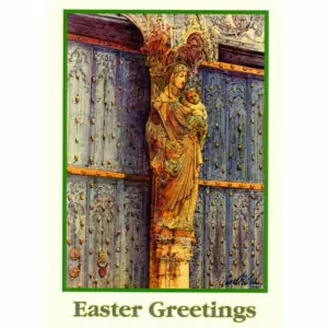 Easter greetings card | Lincoln Cathedral