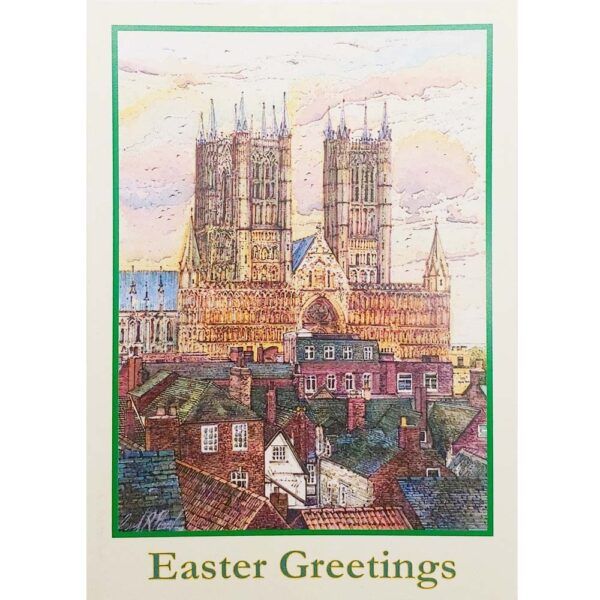 Easter Card "Roof Tops" by Carl R. Paul