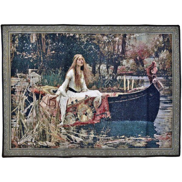 The Lady Of Shallot Tapestry Large