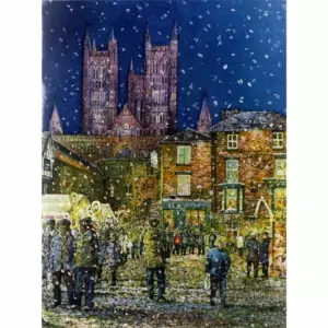 Christmas Market Memories Card | Lincoln Cathedral