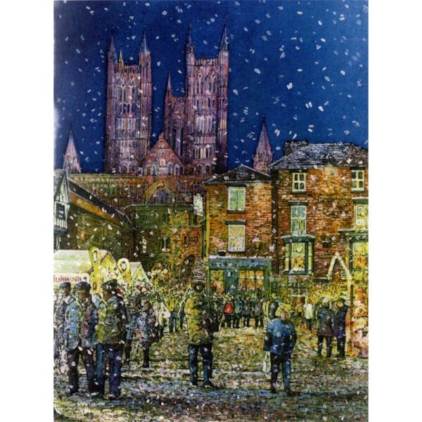 Christmas Market Memories Card | Lincoln Cathedral