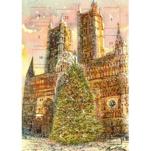 Advent Calendar West Front Christmas Tree | Lincoln Cathedral