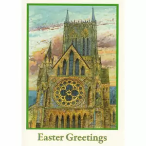 Easter Card - Dean's Eye Window | Lincoln Cathedral