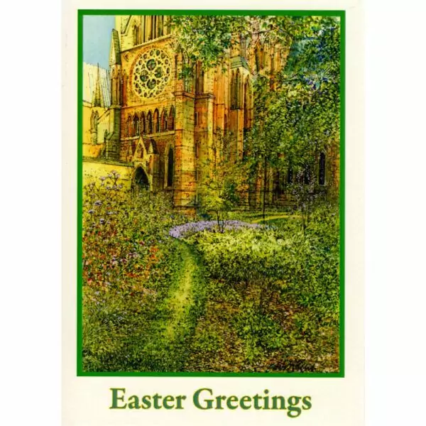 Easter Card "The Garden Path" by Carl R. Paul