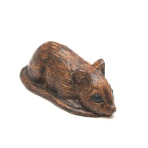 Dark Brown Mouse Resting