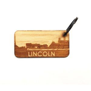 Lincoln Skyline Keyring