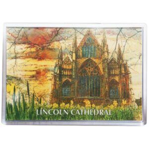 Fridge Magnet Sunset, Daffodils